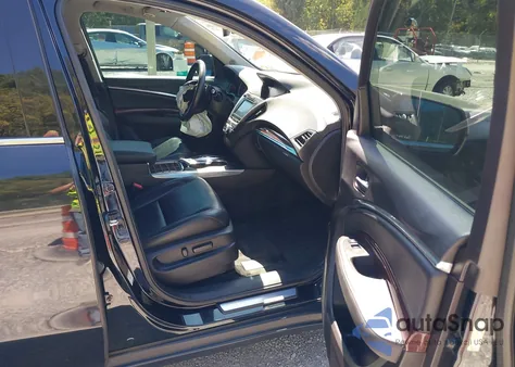 2016 Acura Mdx Technology из США, поврежденный, VIN 5FRYD4H40GB027280